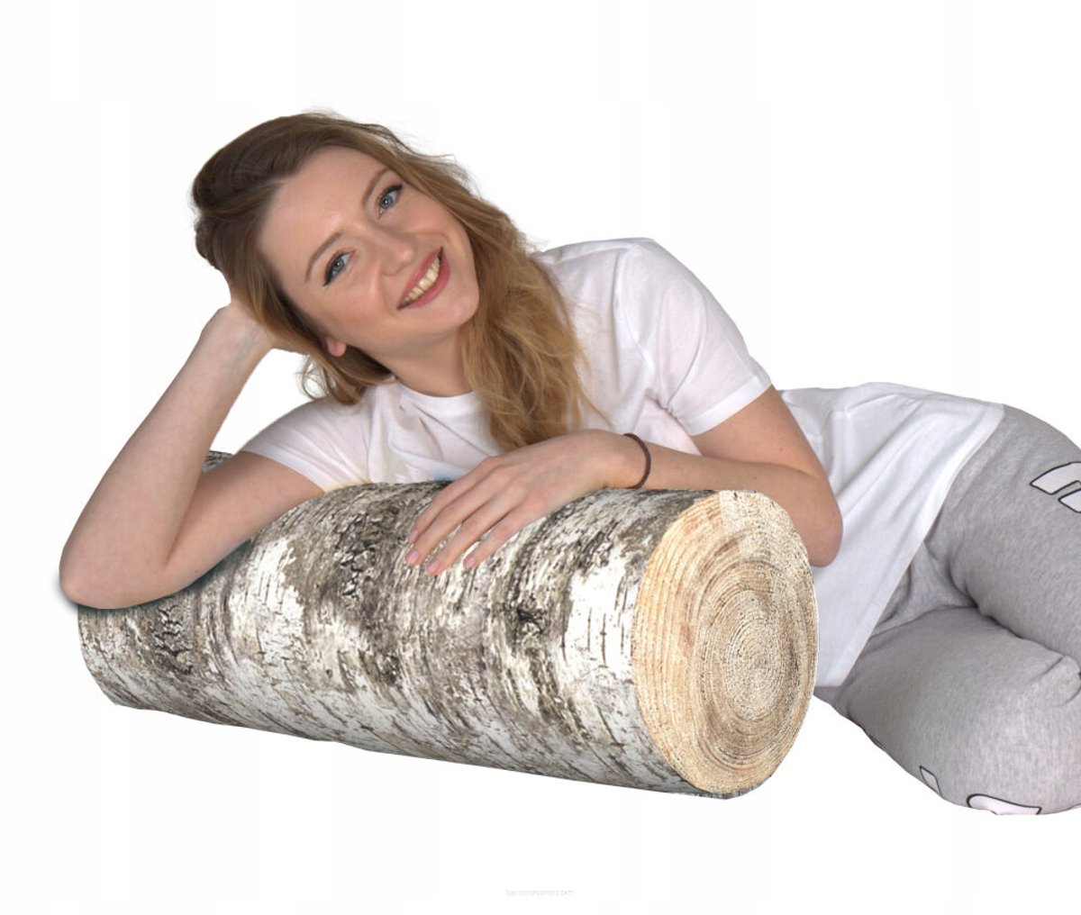 Anatomische Kussenrol 'Berken' 25x60 cm - Memory Foam