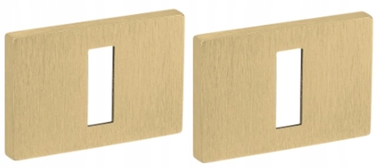Tupai Rozet Rechthoekig Sleutel Goud Mat 4085 5RE-208