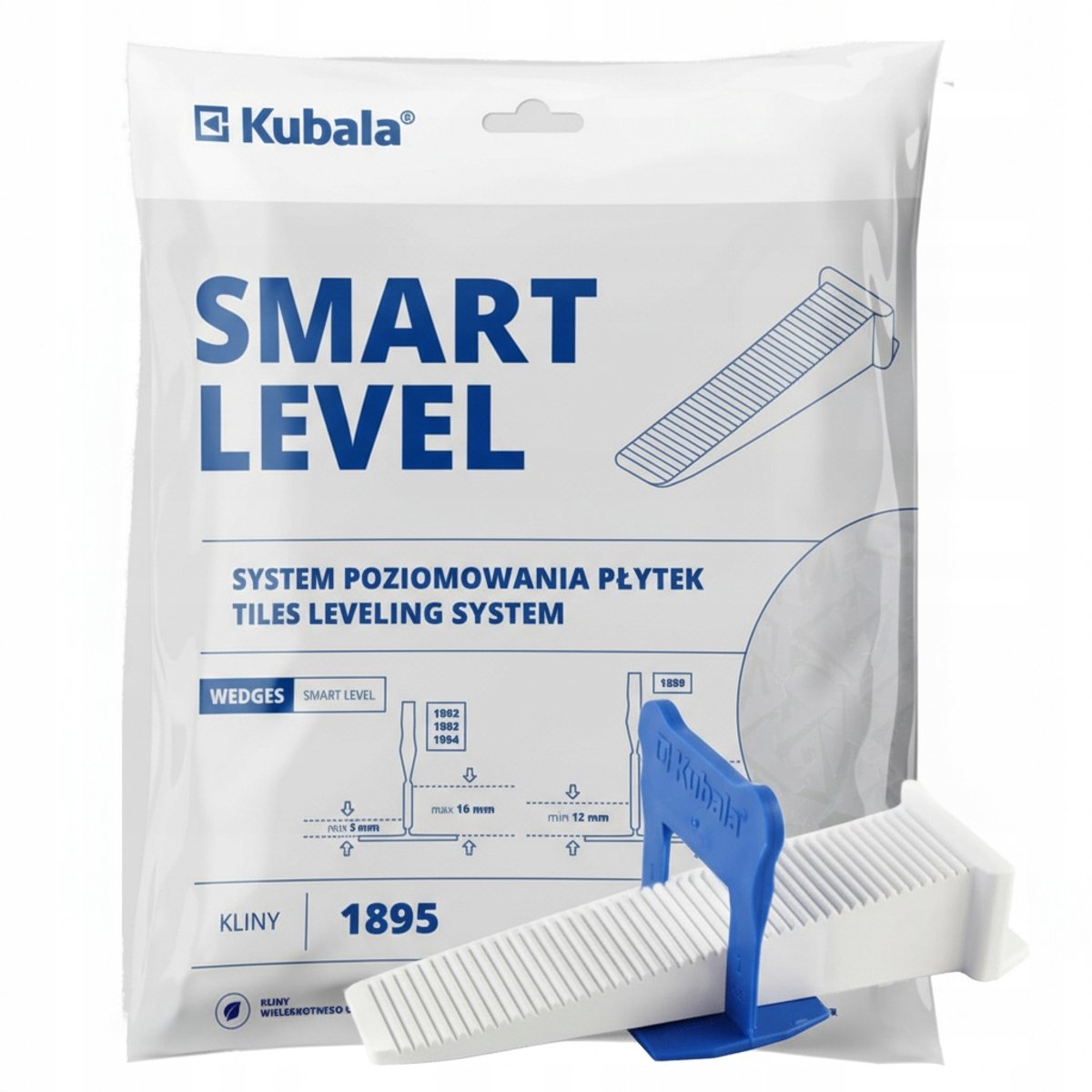 Kubala Smart Level Tegelwiggen 50 stuks - Precisie en Duurzaamheid