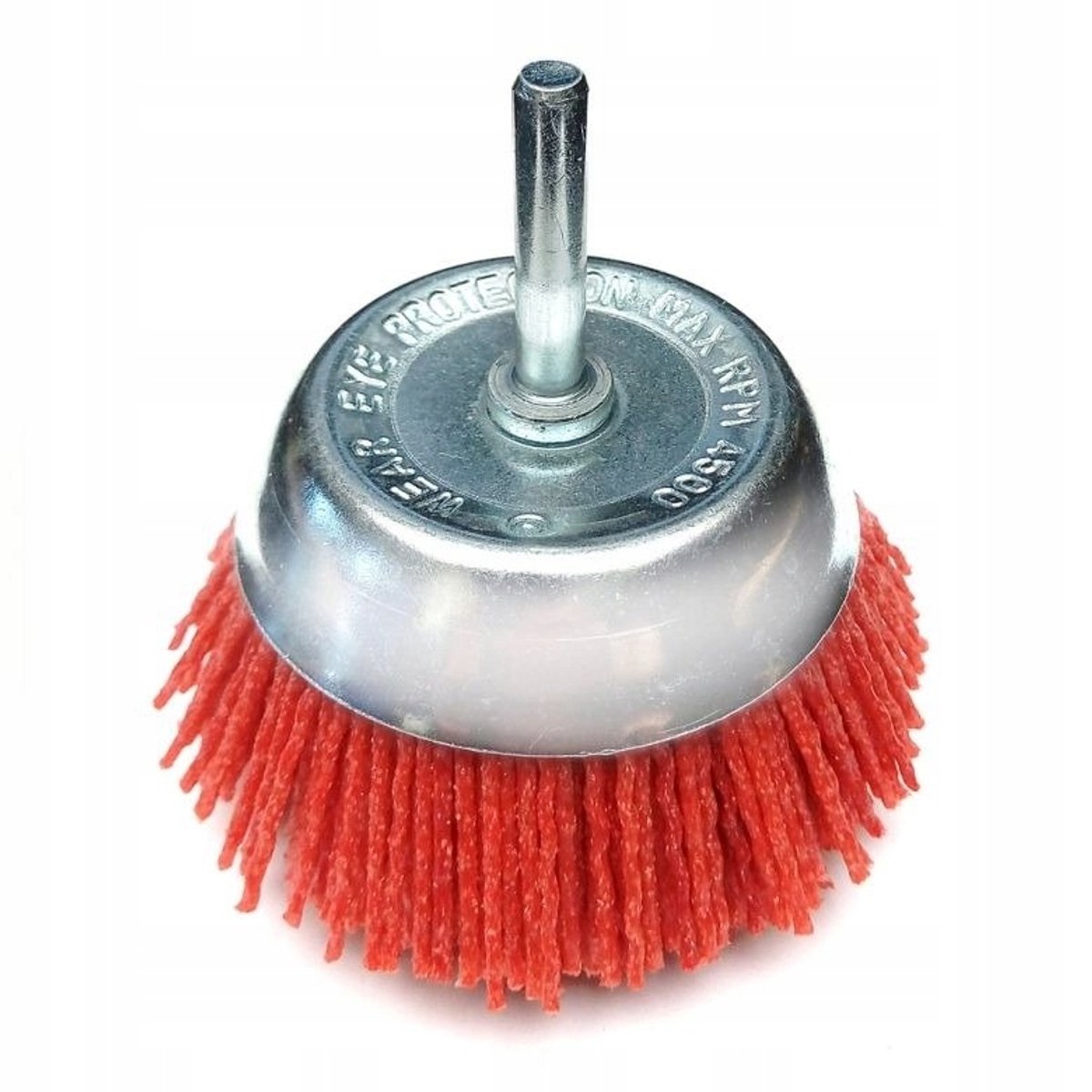 Nylon Schuurborstel 100mm met Schacht voor Boormachine