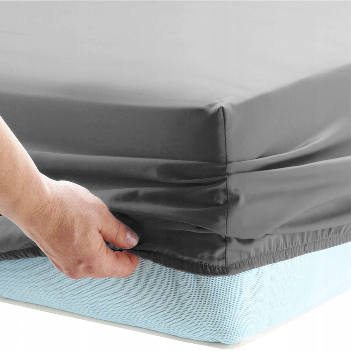 Hoeslaken 100% Katoen 80x160 cm met Elastiek - Tot 13 cm Matrasdikte