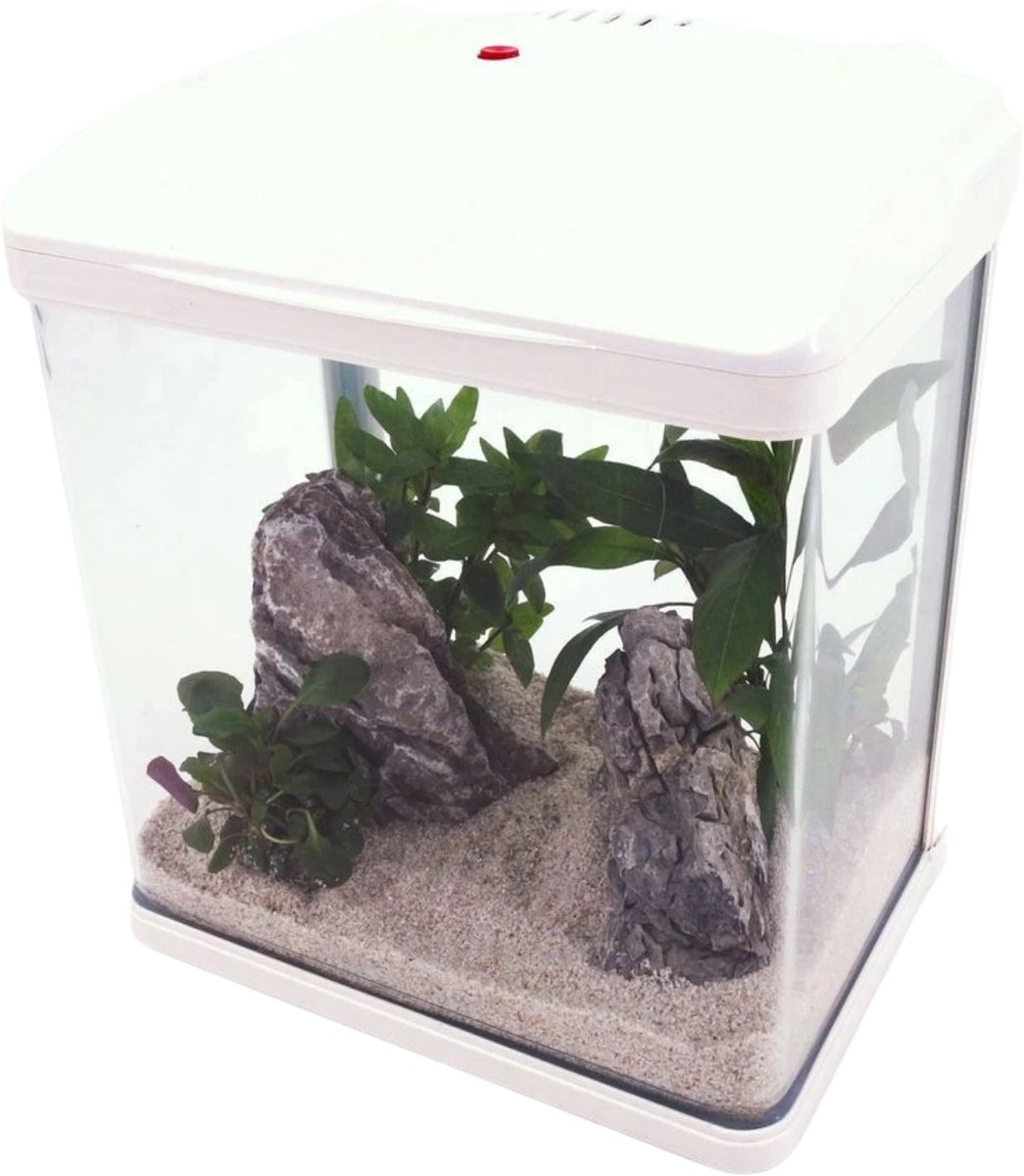 AquaOne HR-230 wit nano-aquarium met LED en pomp thumbnail 4