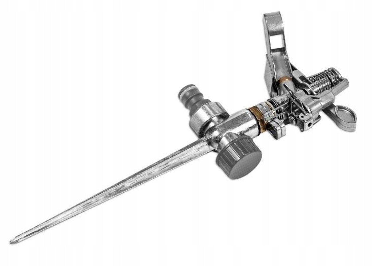 Metalen pulsspuit met slag - bereik van 8-12 m