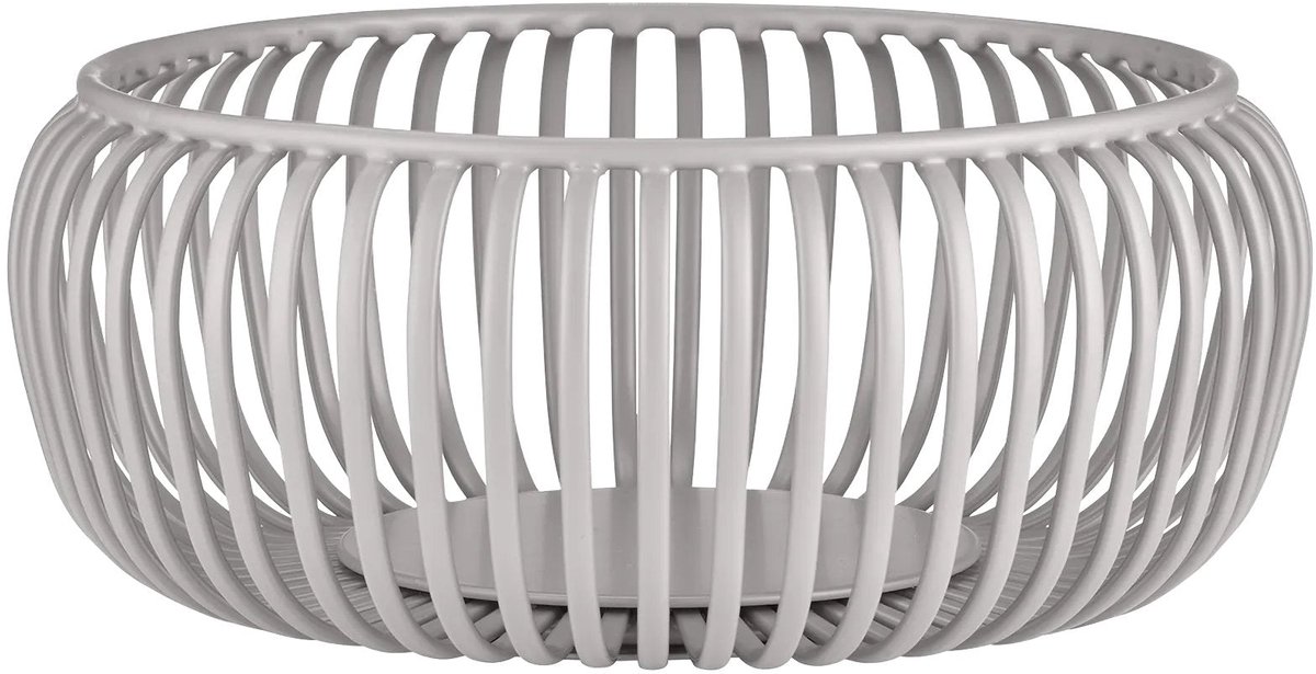 Lito Schaal Mourning Dove Small | Lichtgrijs / Beige | Staal