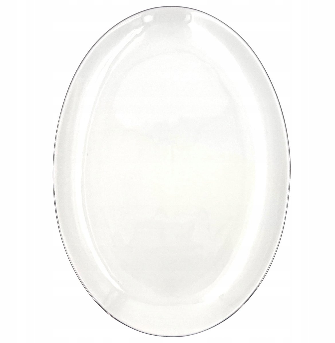 Ovale Schaal Schaal Basis Platina 36 cm