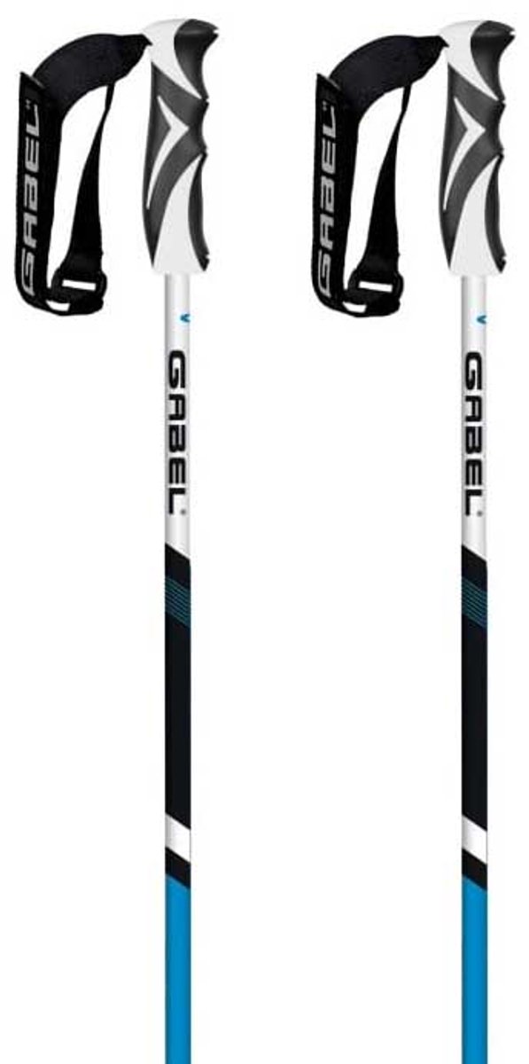 Gabel Carbon Cross Stokken Zilver 115 cm