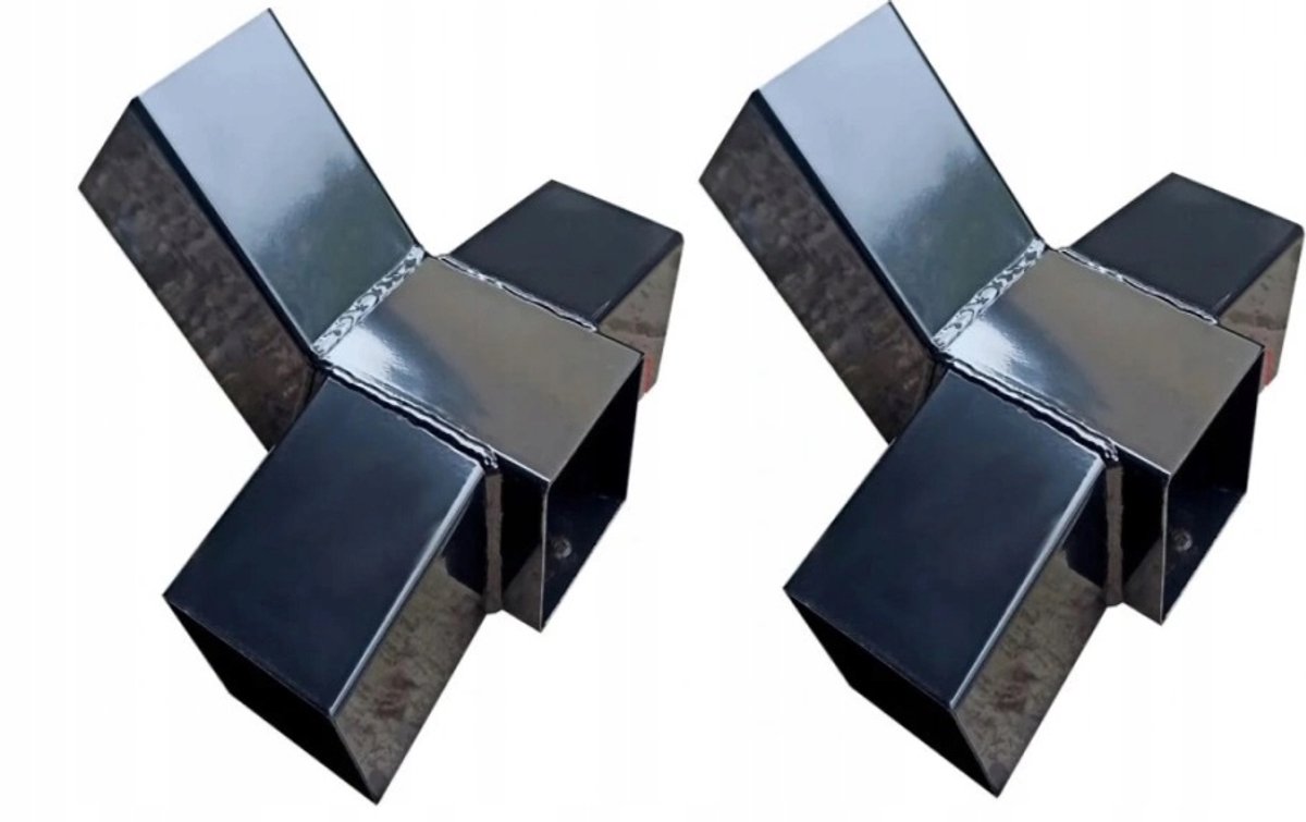 2x Stalen Frame Bevestiging voor Hangmat, Schommel - 100x100mm