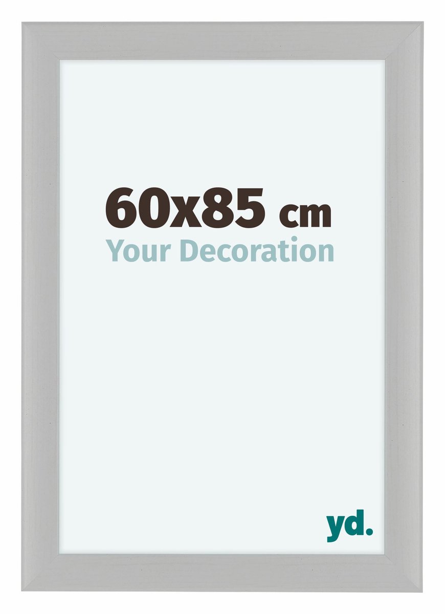 Your Decoration - Fotolijst 60x85 cm - MDF - Wit Houtnerf - Como