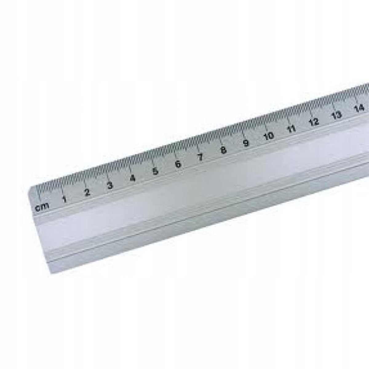 Aluminium Schoolliniaal Stier 30 cm - Centimeter in Inches