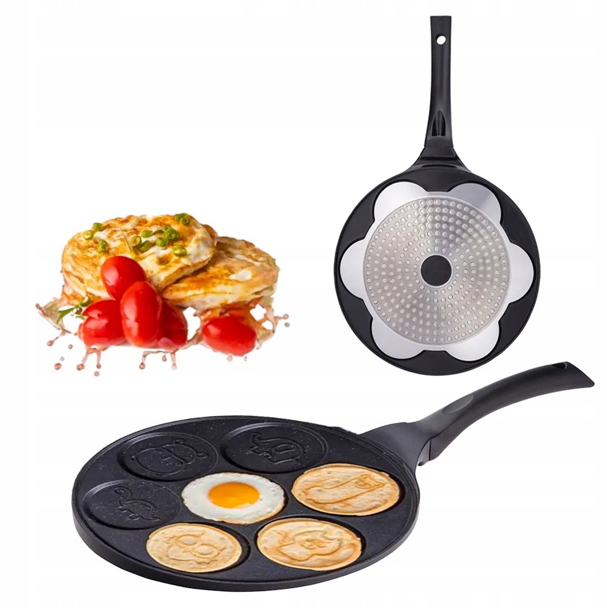 Valdinox Pannenkoekenpan Dieren 26cm - Inductie & Gas