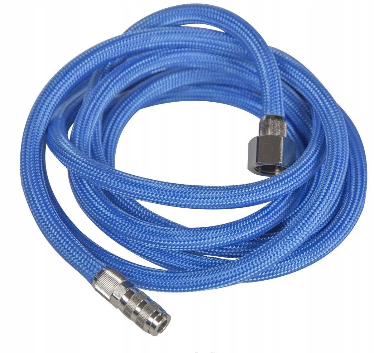 Gevlochten Slang 2m met Snelkoppeling 2.7mm en 1/4" Binnendraad