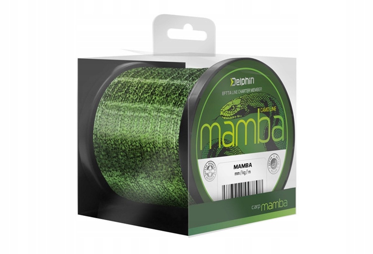 Delphin Mamba Carp Vislijn 0.34mm 1100m Camouflage