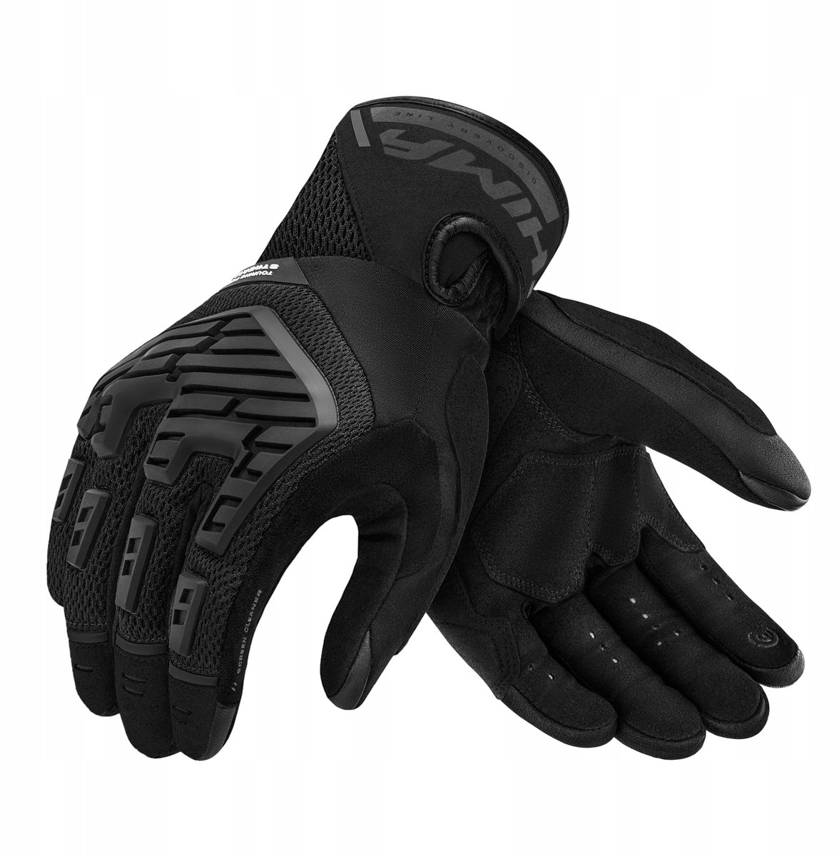 Shima Stream Men Motorhandschoenen Zwart Maat S met Protectors