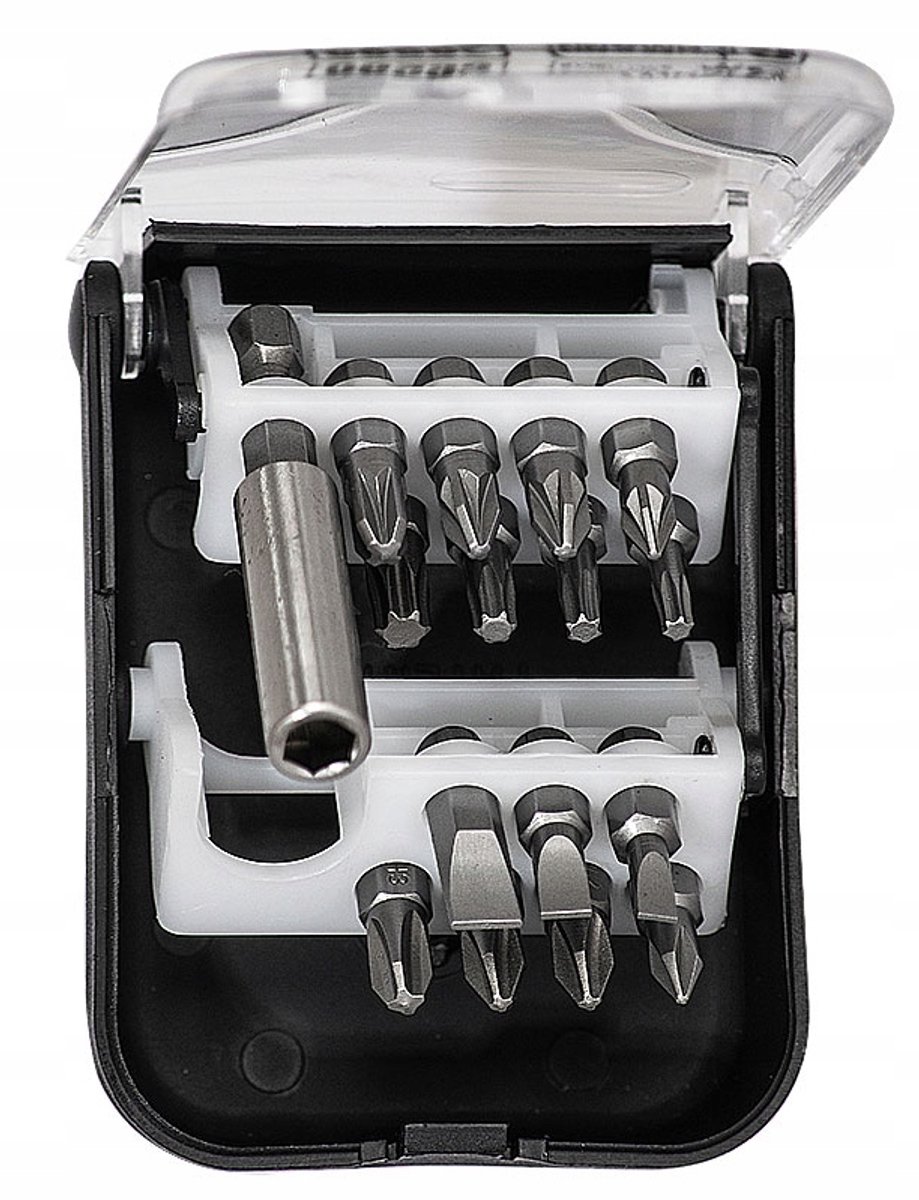 Richmann Bitset 17 Delen 25mm met Magnetische Houder 60mm