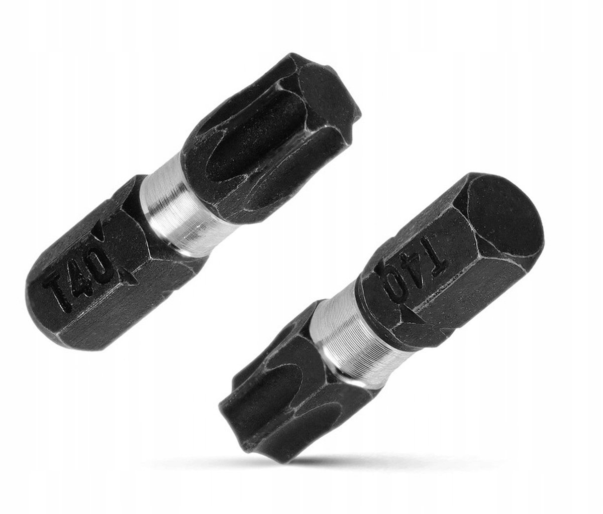 2x PRO Torx T40 Slagmoer Bit 25mm S2 Staal