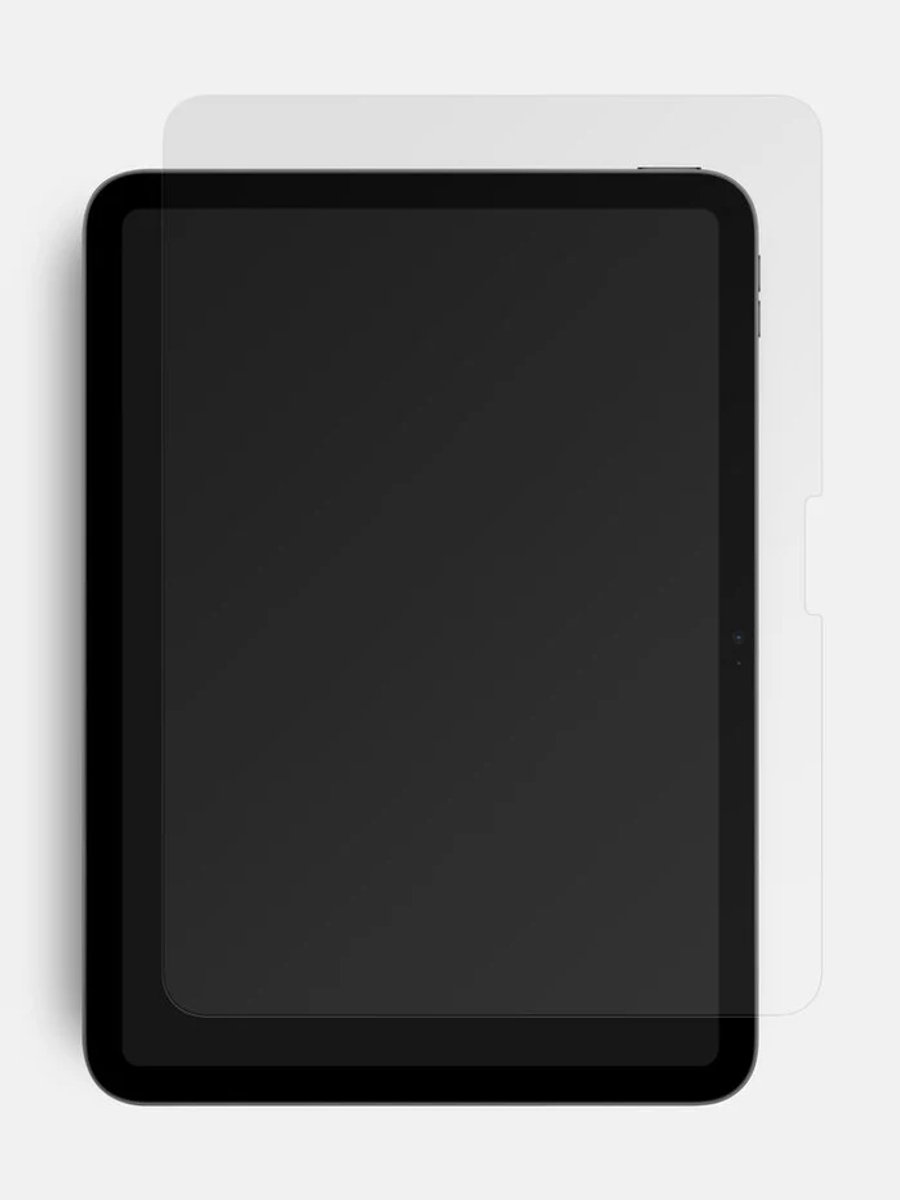 BodyGuardz Pure 3 screen protector iPad Pro 11 (M4-M5) – Naadloze bescherming – Volledige aanraakgevoeligheid – Eenvoudige installatie met precisie uitlijningstool - Transparant