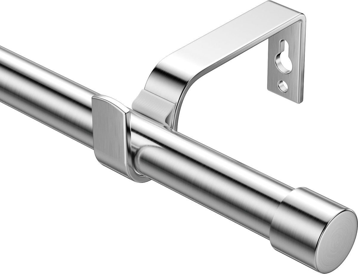 Azomor® Verstelbare gordijnroedes met elegante knoppen voor diverse ruimtes