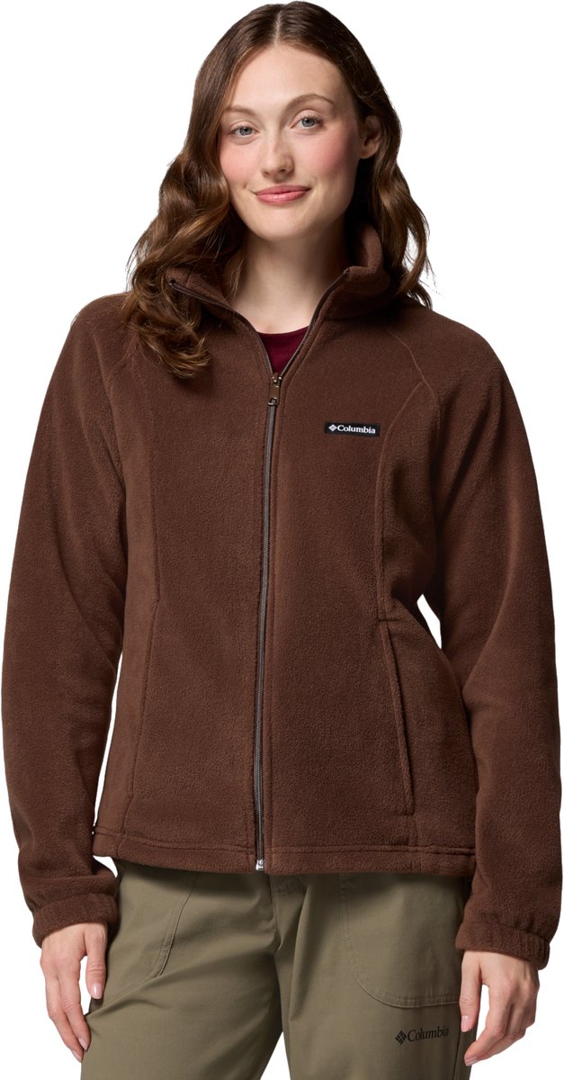 Columbia Benton Springs™ Fleece Met Volledige Rits Bruin L Vrouw