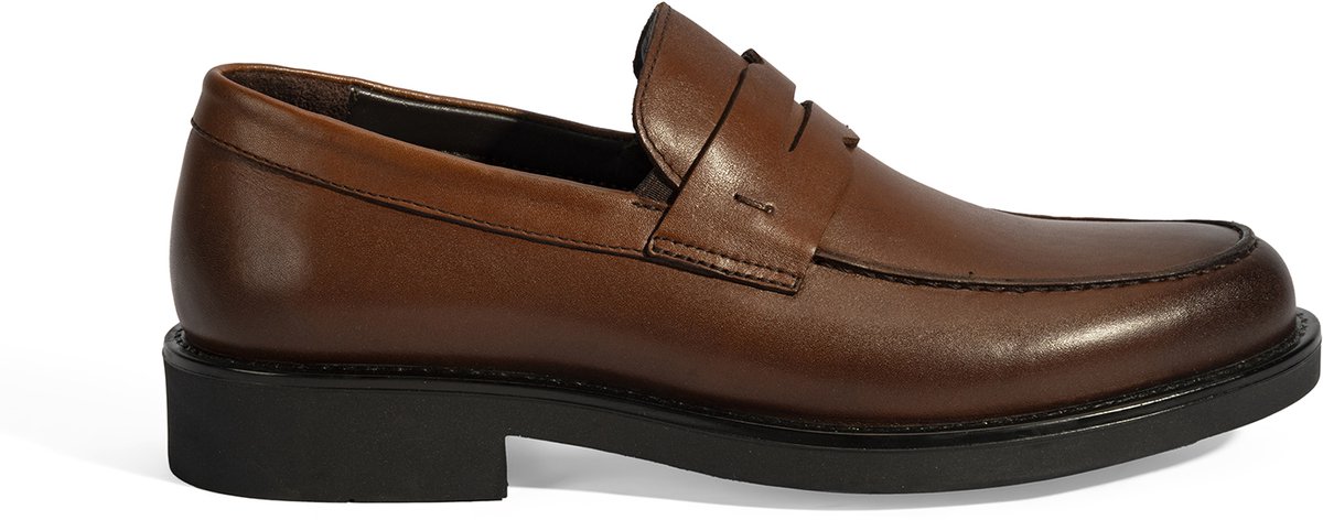 DESA COMFORT Lage schoen Leer Bruin Mannen Schoenpunt: Nez rond Maat: 41 EU