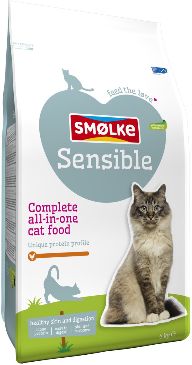 Smolke Kattenvoer Sensible 4 kg