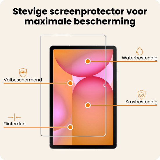 Protection d'écran - Convient pour Samsung Galaxy Tab S10 Lite Protection d'écran en Glas trempé - Protection d'écran Convient pour Samsung Tab S10 Lite Protection d'écran en Tempered Glass