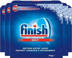 Finish Salt 4kg - 5 Stuks - Vaatwaszout - zout - Voordeelverpakking