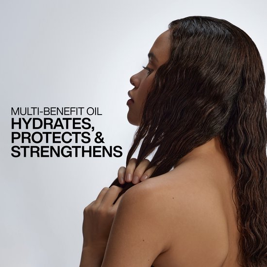 Redken - Huile capillaire sans rinçage All Soft Argan-6 Oil - Pour cheveux secs et cassants - Hydrate intensément, renforce et apporte de la brillance - 100 ml