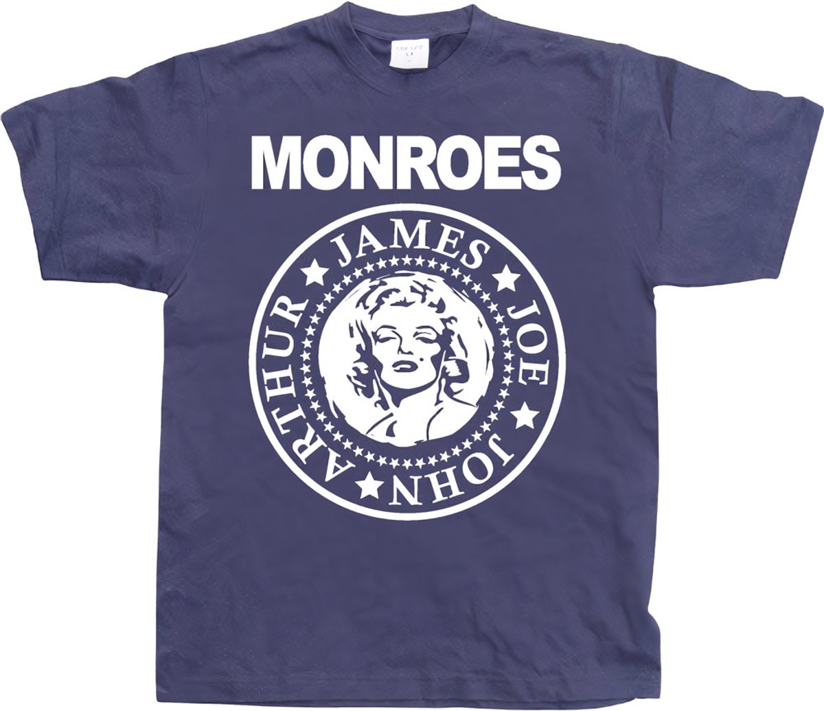 Marilyn Monroe T-Shirts SH-1-15139-H10-5 Navy-S