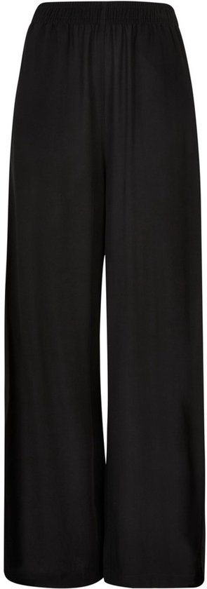 Urban Classics Wide-leg Viscose Trousers Dames Stoffen broek - zwart - XXL