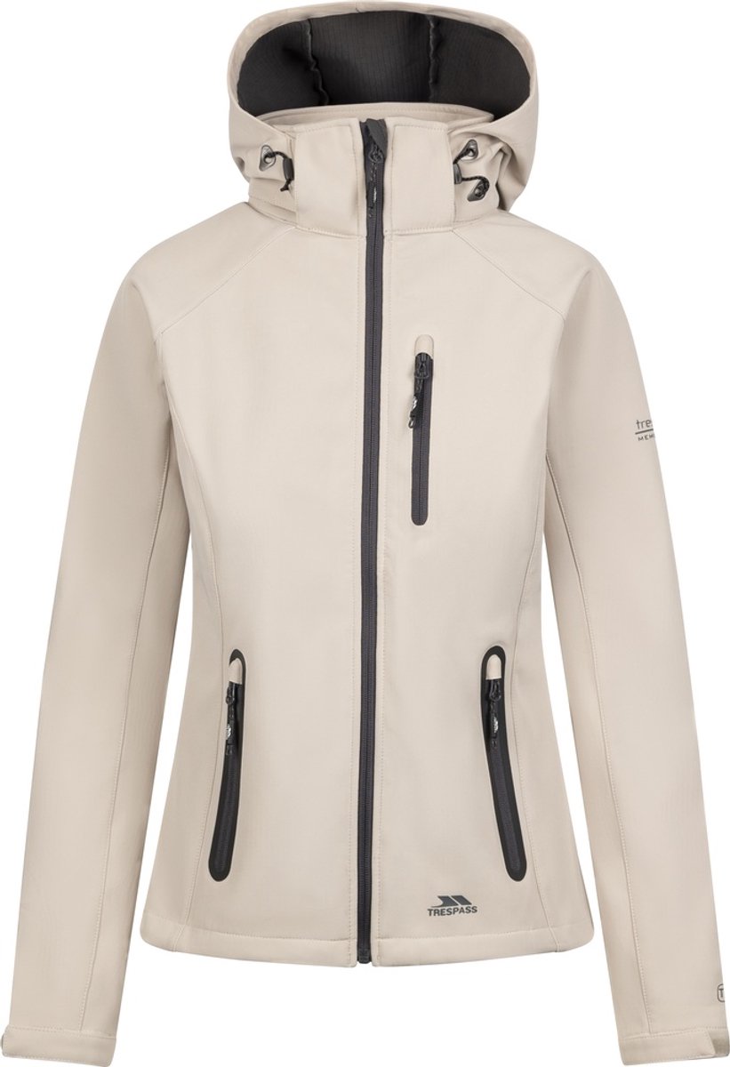 Trespass Damen Regenjacke Bela Ii Softshell Jacket Soft Stone-XL