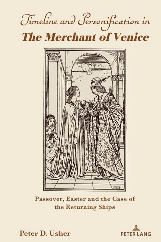 Timeline and Personification in The Merchant of Venice" - cover