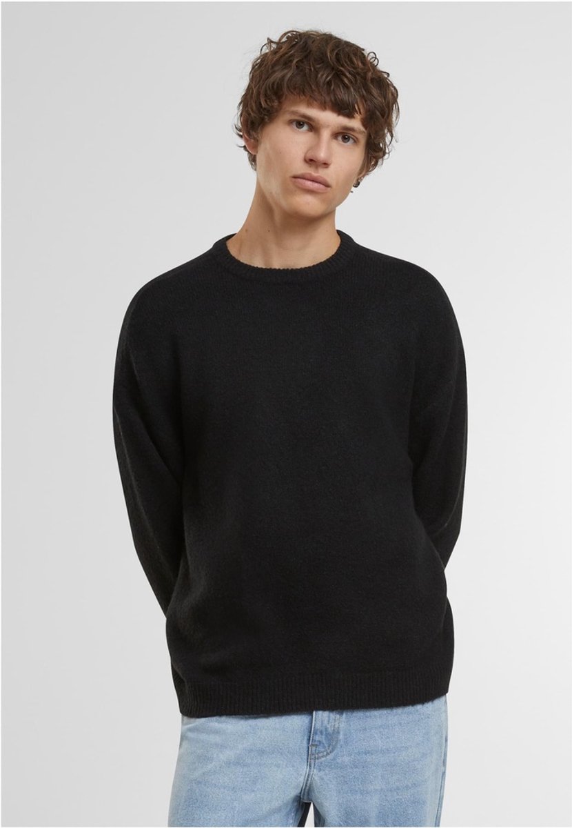 Urban Classics Oversized Chunky Sweater/trui XXL Zwart