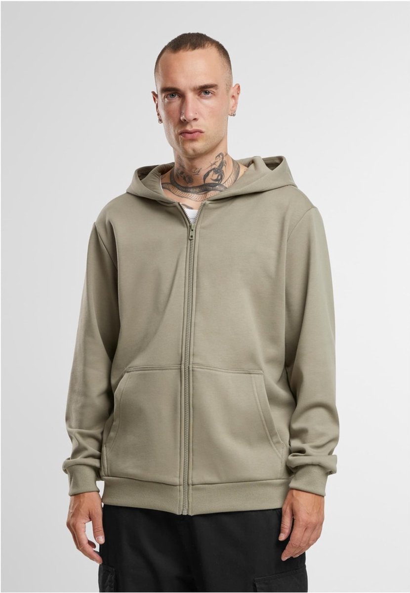 Urban Classics Cozy Vest met capuchon M Groen