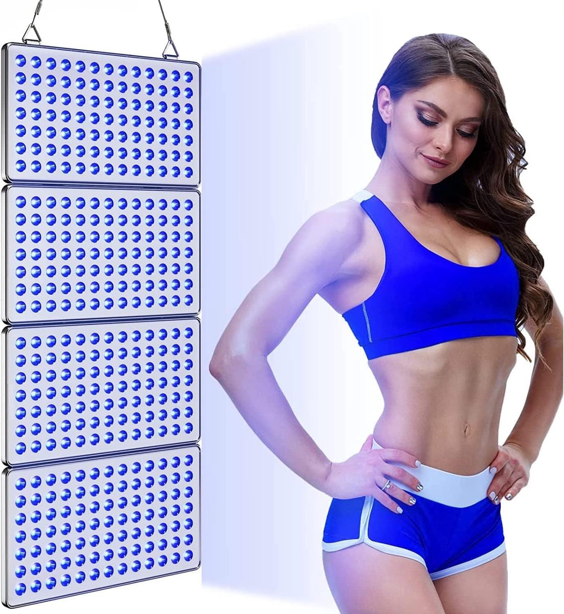 Unyqoos® Draagbare inklapbare bruiningslamp met 364 LED's voor thuisgebruik