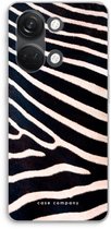 Case Company® - Hoesje geschikt voor OnePlus Nord 3 hoesje - Zebra - Soft Cover Telefoonhoesje - Bescherming aan alle Kanten en Schermrand