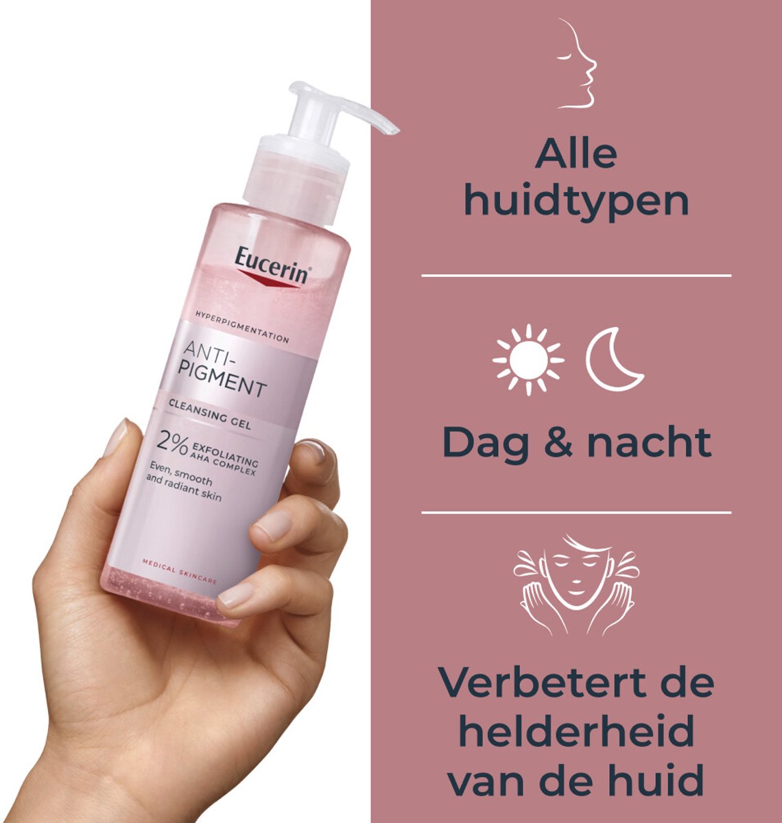 Eucerin Anti-Pigment Reinigingsgel - 3 x 400 ml - Voordeelverpakking