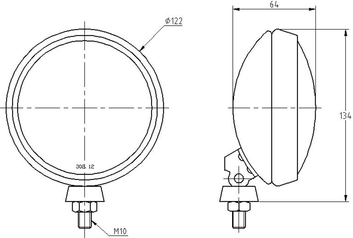 Verstraler - SIM - 3212 - 4.8 - 12.2cm - Driving