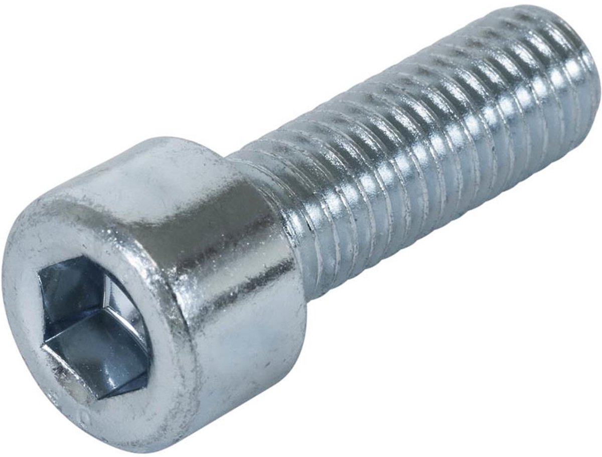 Binnenzeskantbout M6 x 20mm - Verzinkt - 8.8 - DIN 912 (200 stuks)