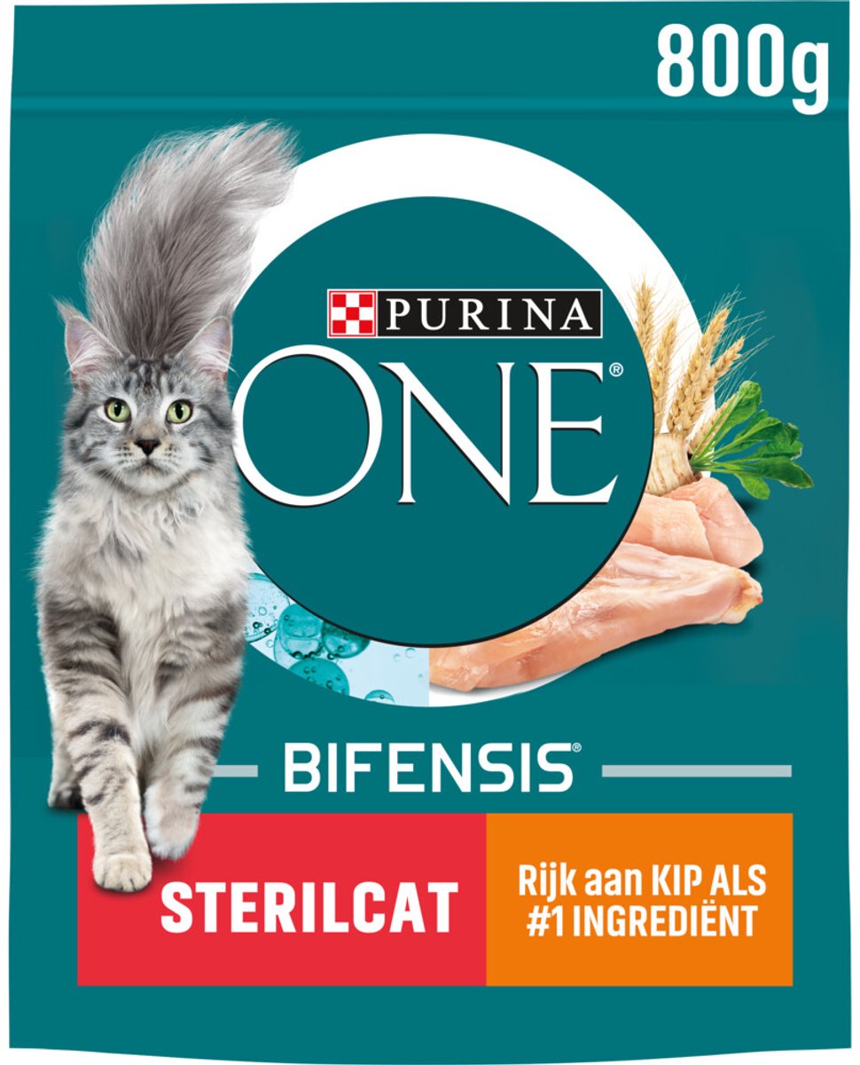 Purina One Sterilcat met kip kattenvoer 4 x 800 g
