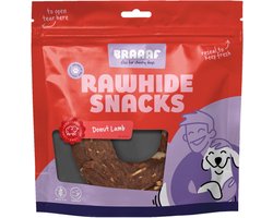 10x Braaaf Hondensnack Donut Lam &Vis 10-12 cm 115 gr