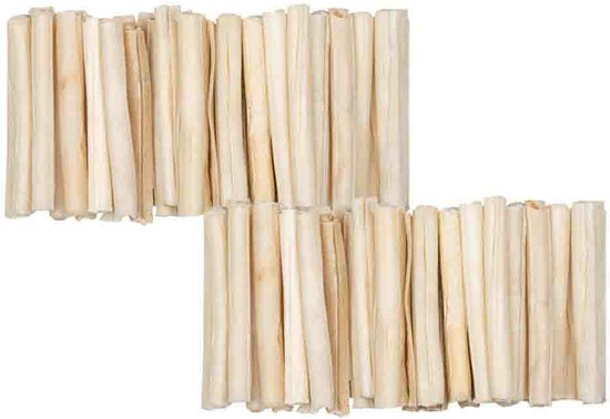 Holland Diervoeders Premium Geperste Kauwstaaf 15 mm - 2 x 50 stuks - Voordeelverpakking