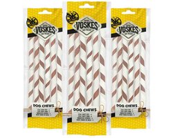 3x Voskes Twist Stick Beef M 6 stuks