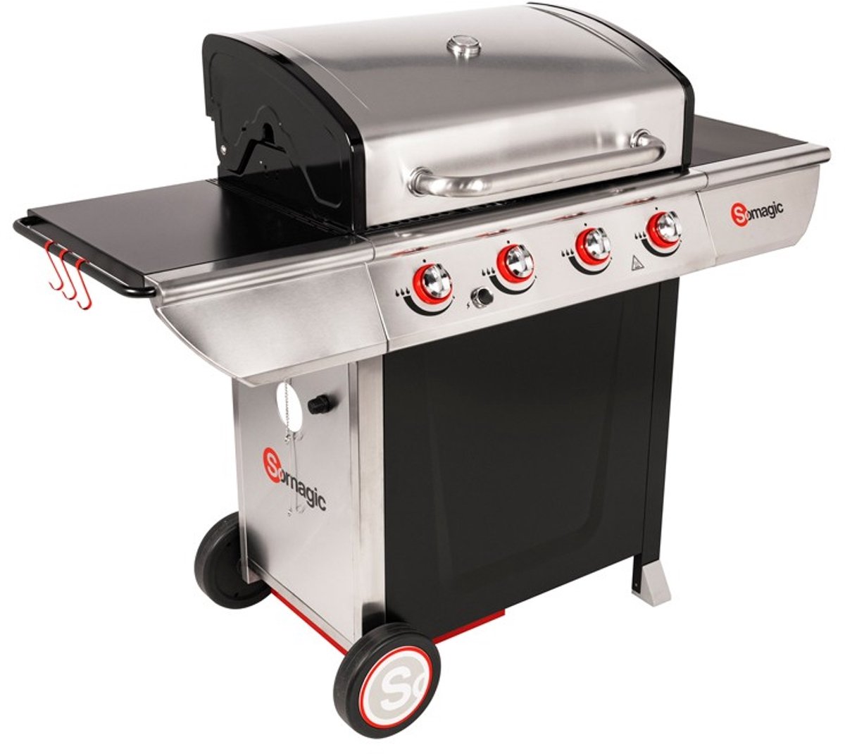 MANHATTAN 400GPI Gas Barbecue - 4 branders 14kW