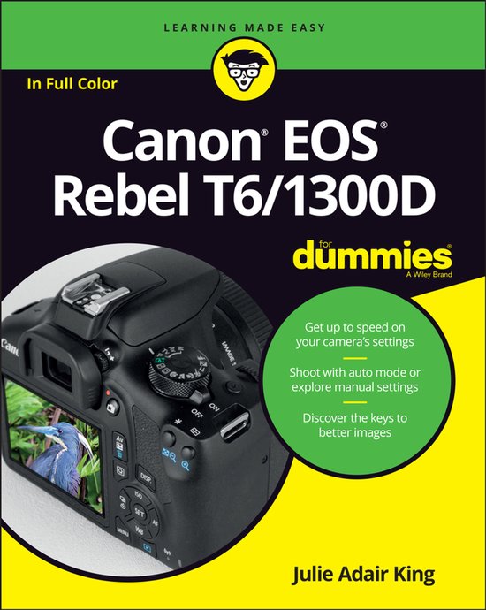 Canon EOS Rebel T6/1300D for Dummies - cover