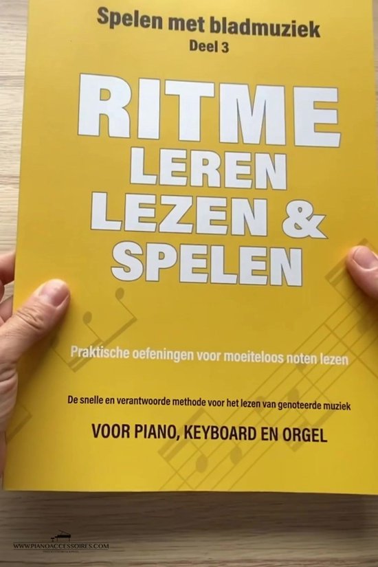 Spelen met Bladmuziek 3 - Ritme leren lezen en spelen