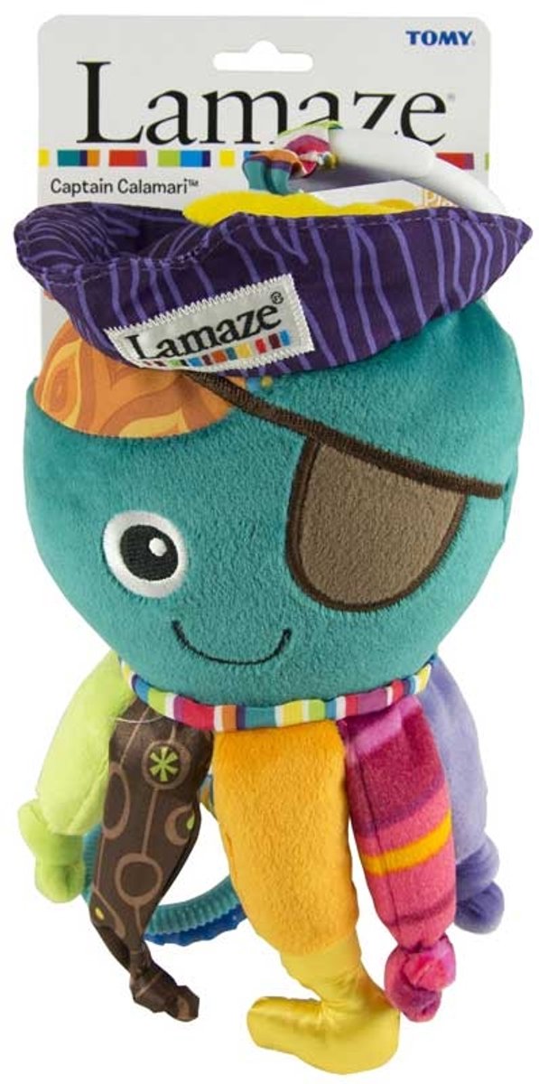 Lamaze Kapitein Kalamari - Grijp- en bijtspeelgoed - Educatief Babyspeelgoed - Knuffel - Spelen en ontdekken — afbeelding 5