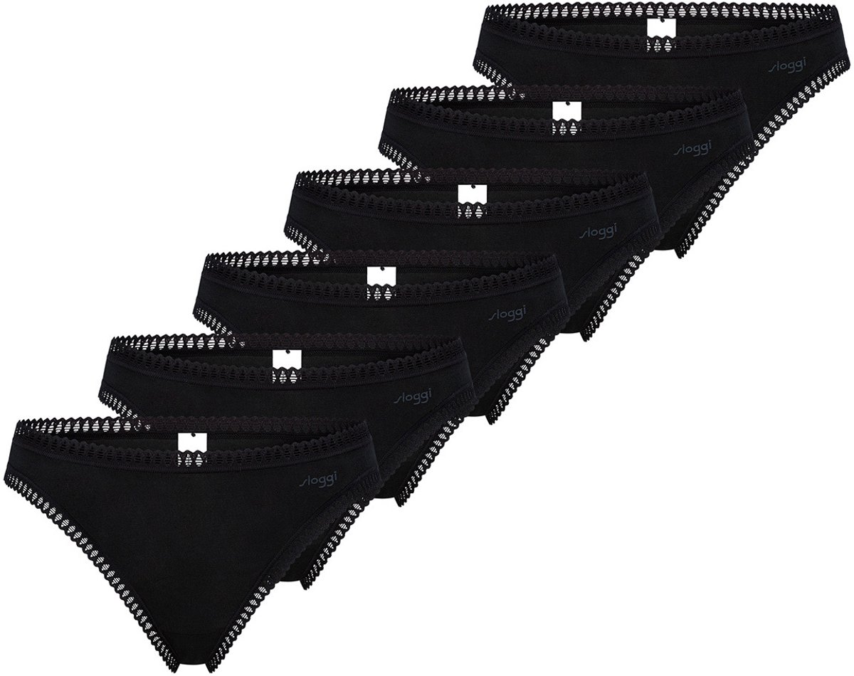 sloggi Dames string 6 pack GO Crush