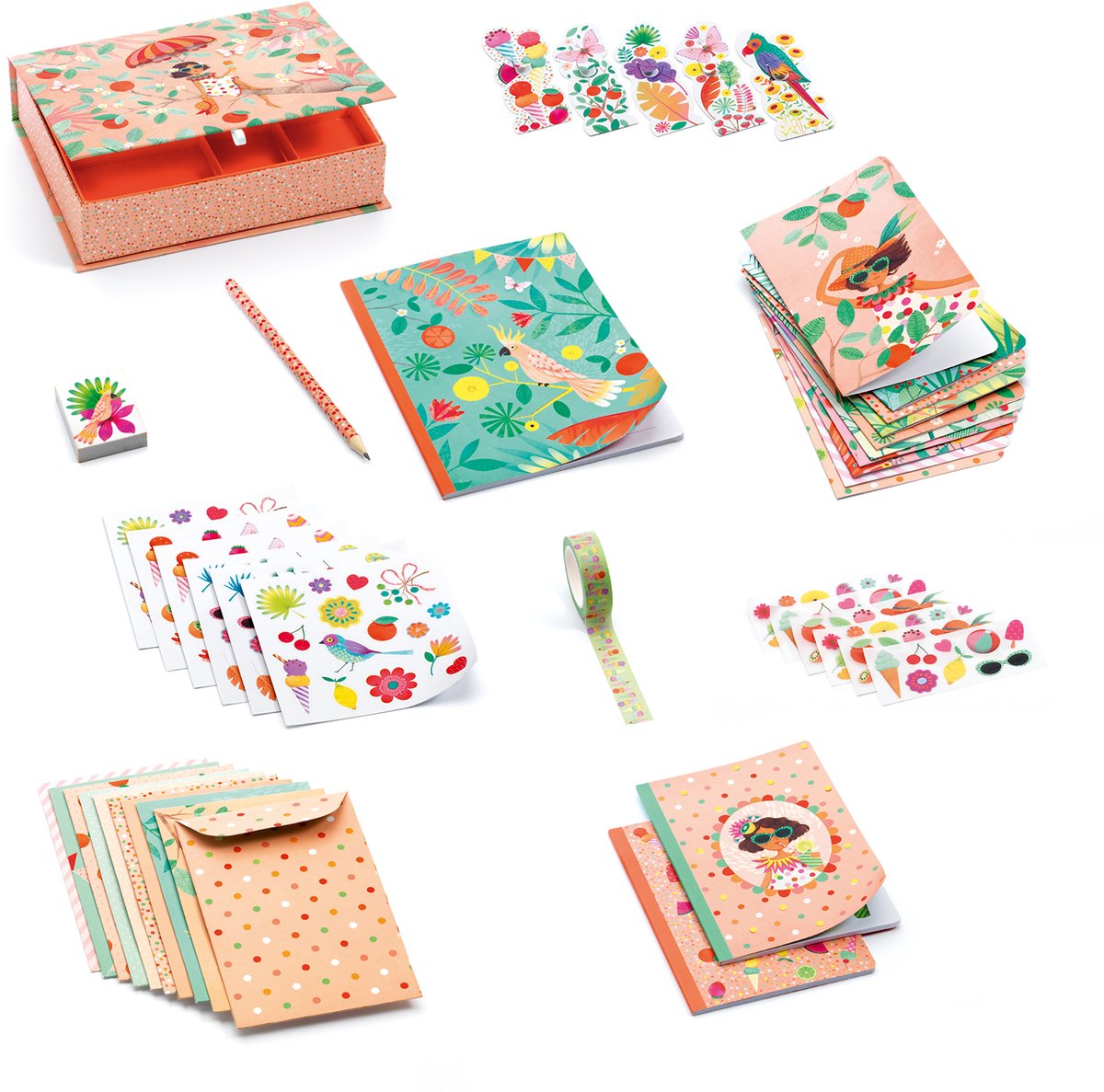 Djeco schrijfset Marie box set
