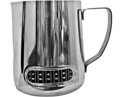 Melkschuimkruik 21oz met Thermometer - Perfecte Keus voor Thuisbarista's