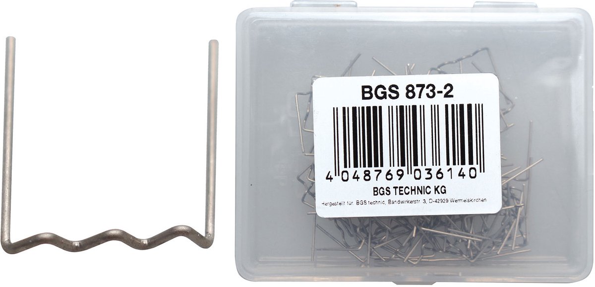 BGS Reparatiebeugels U-vorm Ø 0,8 mm 100 stuks. - 873-2